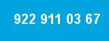 922 911 03 67